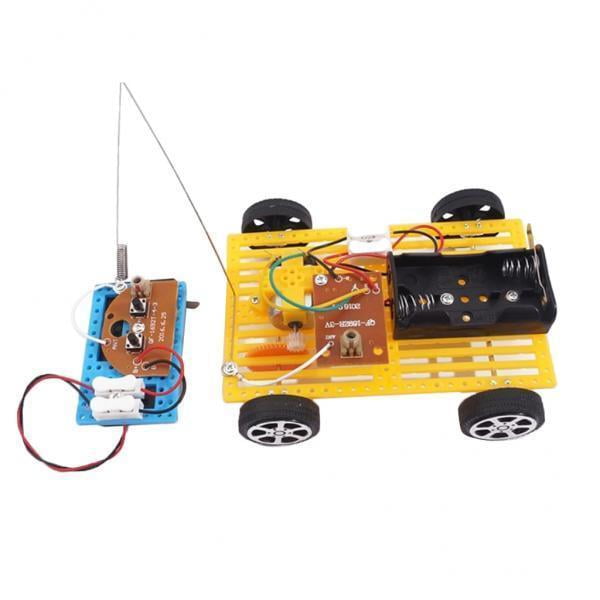 10x Juguete educativo para niños de ciencias físicas, kit de motor de potencia de de coche de carreras de bricolaje para unisex, menores de 12 año Sunnimix Juguete de ciencia física de bricolaje
