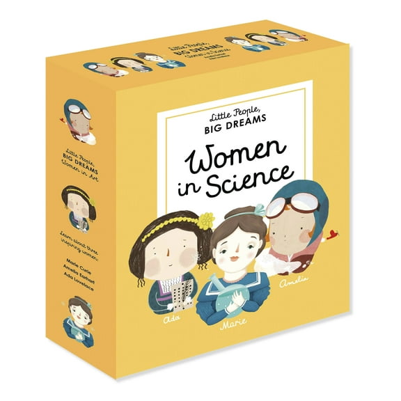 Little People, BIG DREAMS: Little People, BIG DREAMS: Women in Science : 3 books from the best-selling series! Ada Lovelace - Marie Curie - Amelia Earhart (Multiple copy pack)