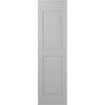 thumbnail image 5 of Ekena Millwork 18"W x 70"H Americraft Two Equal Raised Panel Exterior Real Wood Shutters (Per Pair), Primed, 5 of 10