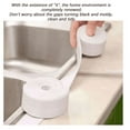 thumbnail image 4 of ICERUN 2026 New Caulk 5M Waterproof Caulk Tape Mold-Resistant Bathroom Caulk for Sink, Tub, Shower, Kitchen Counter, Tile Gap, Window Edge, 4 of 7