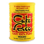 Cafe Rico Ground Coffee from Puerto Rico Caf  Molido 10 Ounce Can