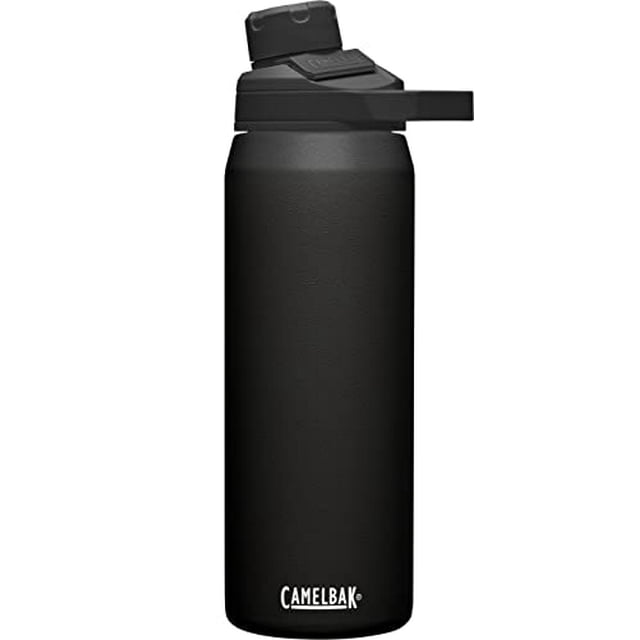 CamelBak Chute Mag Bouteille d'Eau en Acier Inoxydable Isolée sous Vide - 25oz, Noir