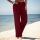 thumbnail image 3 of WILLBEST Pantalones Casuales de Mujer para Actividades Diarias En Casa y al Aire Libre, con Cintura Elástica y Prácticos Bolsillos Laterales. Chica, 3 of 5