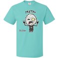 thumbnail image 3 of Inktastic Metal Face T-Shirt, 3 of 5