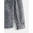 thumbnail image 6 of Weekend Academy Boys Washed Boxy Cotton Shacket with Long Sleeves, Sizes XS-XXL, 6 of 7