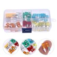 thumbnail image 3 of 120pcs Iron Car Fuses Assortment Kit Blades Auto Fuses Replacement Fuses, 3 of 6