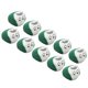 thumbnail image 1 of Pufs Redondos De 10 Piezas De Espuma De Ceramsita, Bolsas De Cuero PU Para Lanzar Cornhole Para Juegos De Playa Para Niños, 1 of 7