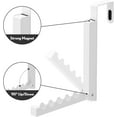 thumbnail image 2 of Over The Door Hanger Hooks for Clothes, Over The Door Clothes Drying Rack for Laundry, Heavy Duty Metal Foldable Portable Clothing Hanging Rack (2 Pack), 2 of 4
