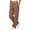 Brown, variant on Women's Straight Leg Cargo Pants With Pockets, Lightweight Nylon Cargo Trousers for Women, Mid Waist Loose Fit Casual Work Pants for Outdoor Hiking Travel Streetwear Black L