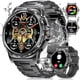 thumbnail image 1 of wonima11 LIGE Military Smart Watch for Men(Answer/Make Call),1.43" HD AMOLED Rugged Smartwatch for iPhone Android Phone,Fitness Watch,Black Sport Watch with 120+ Sport Modes/5ATM Waterproof, 1 of 1