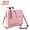 Pink, variant on Outdoor Portable Handbag with Water Bottle Holder, Crossbody Water Cup Storage Bag, Leather Tumbler Bag with Water Bottle Pocket Compatible for Stanley Thermos