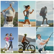 CAMEL Womens Sun Protection Clothing UPF 50+ Lightweight Womens Activewear Long Sleeve Rash Guard Shirts Breathable Sunscreen Hoodie Workout Tops Outdoor Hiking Black