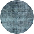thumbnail image 1 of Ahgly Company Machine Washable Indoor Round Industrial Modern Blue Koi Blue Area Rugs, 7' Round, 1 of 1