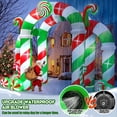 thumbnail image 4 of Arco de Navidad inflable Kalolary de 4 m con luz LED, 4 of 7