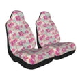 thumbnail image 2 of Salouo Purple Watercolor Flowers Pattern Car Seat Covers,Universal Car Seat Protectors Easy to Install Car Cover Car Accessories Auto/rucks/Van/SUV-2 PCS, 2 of 9