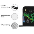 thumbnail image 4 of Sikiie Space Dino Cartoon Black Oven Mitts and Pot Holders, Silicone Oven Gloves, Heat Resistant Oven Mitts 4Pcs Set, 4 of 6