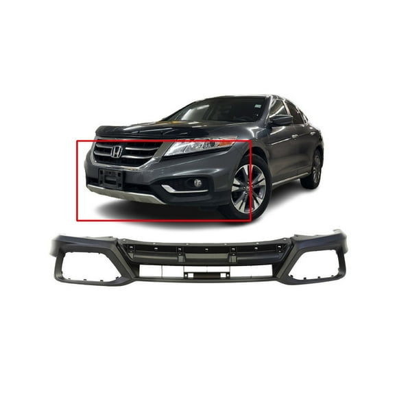DCP Front Lower Bumper Cover For 2013-2015 Honda Crosstour Primed HO1015109