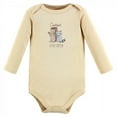 thumbnail image 6 of Hudson Baby Infant Boy Cotton Long-Sleeve Bodysuits, Forest Deer 5-Pack, 0-3 Months, 6 of 7