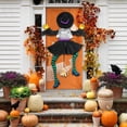 thumbnail image 4 of Crashing Witch into Tree Large Halloween Decorations Outside, 63" Flying Witch Crashing Halloween Decor, Hanging Witch Decor Outdoor Ornaments for Front Porch, Door, Yard, Tree, Fence, 4 of 6
