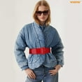 thumbnail image 2 of WHIPPY Women Elastic Wide Belt, Stretch Waist Belt for Jeans Dress, 2 of 6