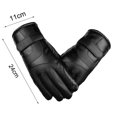 thumbnail image 4 of Guantes térmicos de invierno para hombre, guantes gruesos a prueba para exteriores con pantalla táctil para , montar, esquiar, Soledad Guantes cálidos de invierno, 4 of 10
