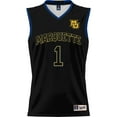 thumbnail image 2 of Male GameDay Greats #1  Black Marquette Golden Eagles  Lightweight Basketball Jersey, 2 of 4