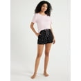 thumbnail image 3 of Joyspun Women’s Sleepwear Knit Pajama Shorty Short, Sizes S to 3X, 3 of 6