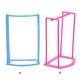 thumbnail image 1 of Cateissary Almacenamiento de perchas para ropa, solución definitiva para ahorrar espacio, soporte apilador, práctico de primera calidad Almacenamiento y organización del hogar verde, 1 of 6