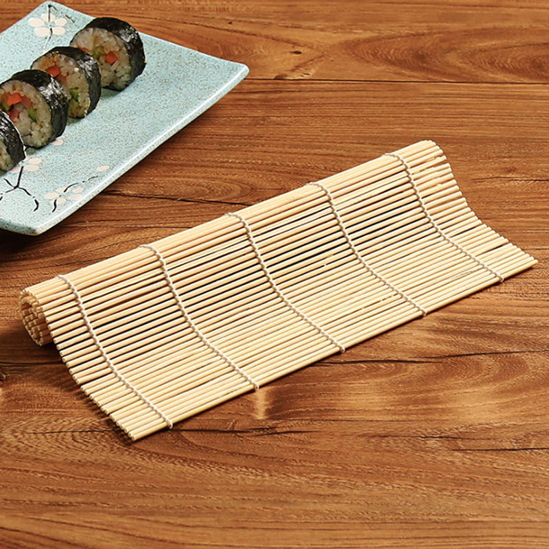 Home Kitchen Tool handmade Sushi Rolling Maker Bamboo Material Roller DIY Mat 