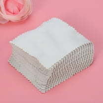 RAGUPEL 50pcs Jewelry Cleaning Cloth Polishing Cloth for Sterling Silver Gold Platinum 8*8cm