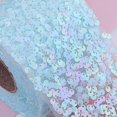 5 Yards Glitter Sequin Ribbon Colorful Tulle Ribbon For Diy Hair Bows