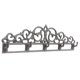thumbnail image 3 of Perchero, soporte para llaves de pared, resistente, de fácil instalación, de metal decorativo con 5 ganchos, perchero para sombreros y perchero para, 3 of 8