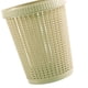 thumbnail image 4 of Bote de Basura con Bolsa de Basura de Imitación de Ratán Redondo de Plástico Cesto de Basura para el Hogar Sin Tapa Cesto de Basura Verde L, 4 of 6