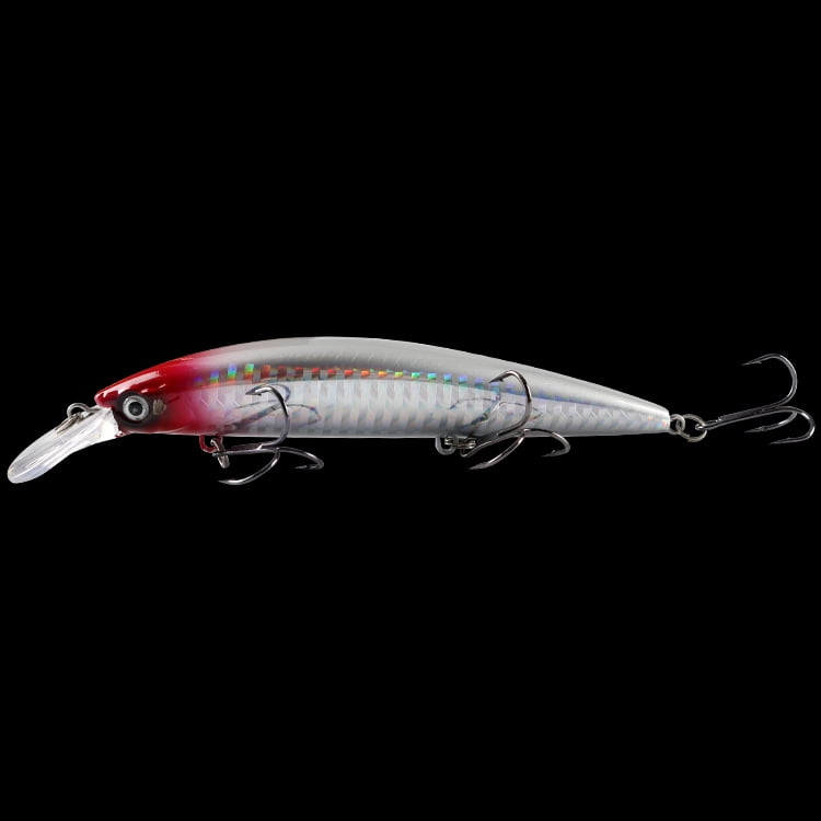 2PC Fishing Lures Jigs With Hook 36g Sea Fishing Sinking Minnow Plastic Fishing Tackle Bait