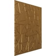 thumbnail image 2 of Ekena Millwork 19 5/8"W x 19 5/8"H Elwod EnduraWall Decorative 3D Wall Panel, Bright Coat Gold (Covers 2.67 Sq. Ft.), 2 of 6