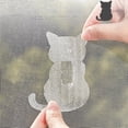 thumbnail image 4 of Tnobhg 20Pcs Window Screen Repair Patch Kit Strong Adhesive Cartoon Cat Bird Shape Door Screen Netting Hole Tear Repairing Sheet Sticker Set, 4 of 8