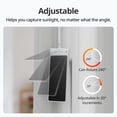 thumbnail image 4 of Cargador de panel solar SwitchBot Curtain 3 con poca potencia de luz, 4 of 6