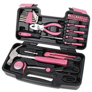 King Complete Home Pink Tool Kit with Bag (24-Piece)