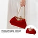 thumbnail image 2 of Bolso de noche para mujer y niña, tipo clutch, para banquete o fiesta, con diamantes de imitación, 2 of 6