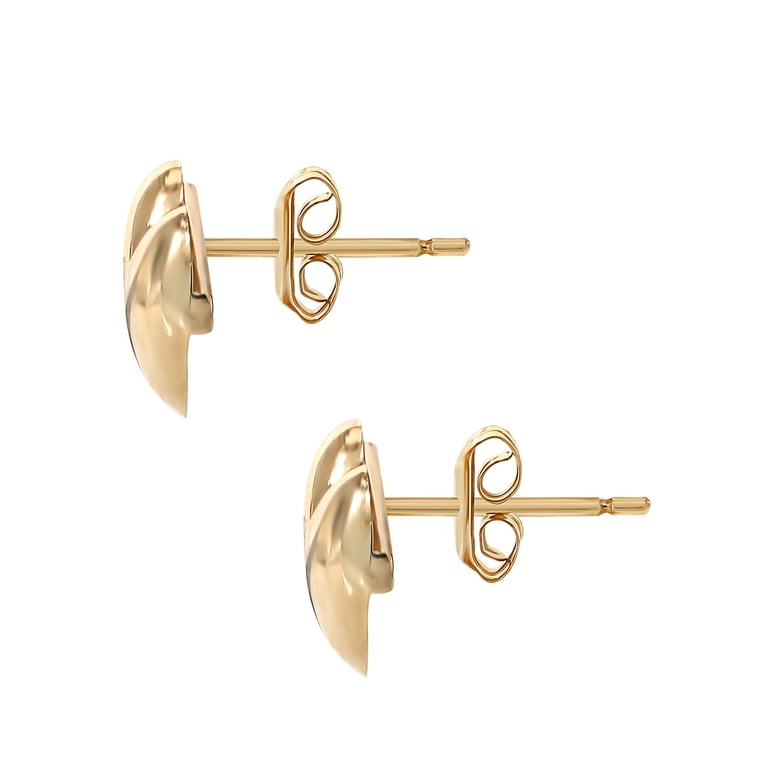 Walmart gold stud on sale earrings