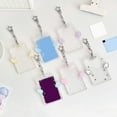 thumbnail image 4 of Acrylic Photocard Holder,Wing Credit Card Sleeve Pendant Keychain Badge Holder for Student Card Identity Card Gifts, 4 of 9