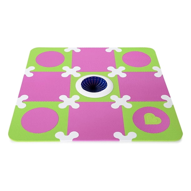 Tapete de Juego con Luz Munchkin Galaxy Espuma Armable 3m+ rosa