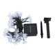thumbnail image 2 of Guirnalda de luces con energía solar de 5m y 50 LED, lámpara decorativa para camino y patio, resistente al agua para exteriores (Redbud), 2 of 8