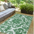 thumbnail image 3 of 3' x 5' Simply Daisy Alexys French Country Chenille Area Rug, Green, 3 of 4