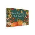 thumbnail image 4 of Trademark Fine Art 'Fall Garden I Teal' Canvas Art by Katie Pertiet, 4 of 4