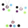 thumbnail image 1 of Collar colgante de difusor de Aceite Esencial Yinane 3 Piezas acero Inoxidable, 1 of 8