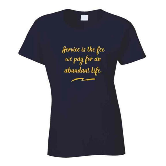 Abundant Life - Inspirational Statement Shirt - Women's