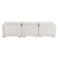 thumbnail image 5 of MAYEERTY 96x56" Modern Cloud Sectional Sofa - L-Shaped 4-Seat Chenille Couch with 2 Free Pillows/Oversized Chaise for Living Room/Apartment/Office, 3 Colors, 5 of 24