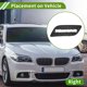thumbnail image 3 of Cubierta de rejilla de luz antiniebla para Mercedes Benz ML550 2012-2015, negra, frontal derecho, ABS, 1 pieza, 3 of 7