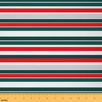 Castle Fairy Abstract Stripes Fabric by the Yard 2 Yards,Geometric Lines Room Decor Fabric by the Yard,Mid Century Sewing Fabric,Super Cozy Room Decor